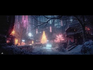 Night City Winter Calm — Warm & Cosy Cyberpunk Ambient Blade Runner Vibes