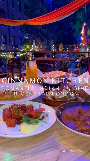 Romantic Valentine's Day Dinner at Cinnamon Kitchen in Central London