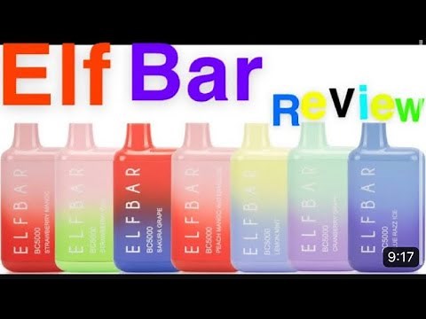 New Flavors ￼Elf Bar Review 5000 Puffs