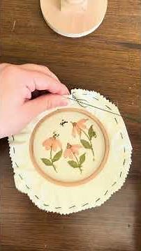 Finishing and Backing Your Hoop - Embroidery Tutorial by Embroidery by Jerika