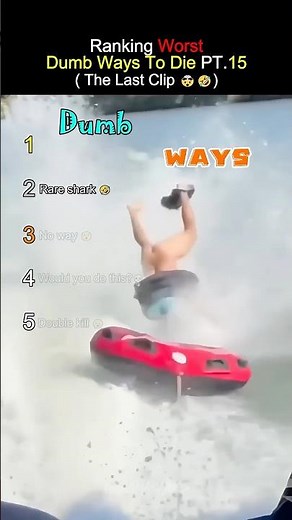 Ranking Worst Dumb Ways to Die Moments💀Pt15