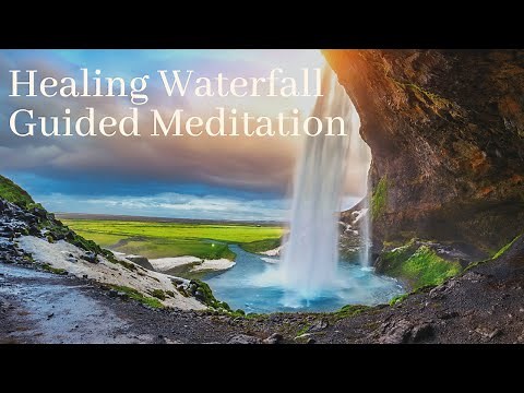 Healing Waterfall Guided Meditation HD 1080p