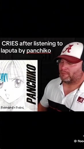 grown man CRIES after listening to laputa by panchiko | • Check Description • | #music #reaction