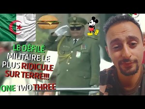 Le défilé ALGÉRIEN d'armée,FOU RIRE total!