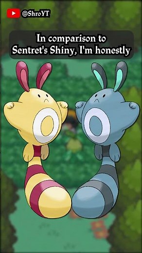 Inverting the Colors of Sentret and Furret || #shorts #pokemon #shinypokemon