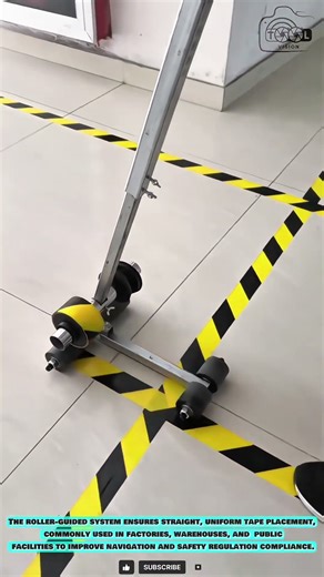 Floor Marking Tool: Precise Safety Line Application Technique #innovationtools