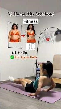 At Home Abs Workout 🔥 Scissors Kick Exercise | Strong Core | 10 Min Workout #shorts #weightloss