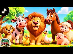 Animal Song | The Sounds of the Animals (FUN Kids Song!)