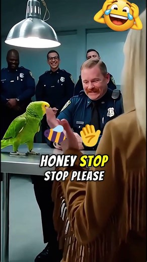Parrot Ends Interrogation in One Sentence!😂 #talkingparot