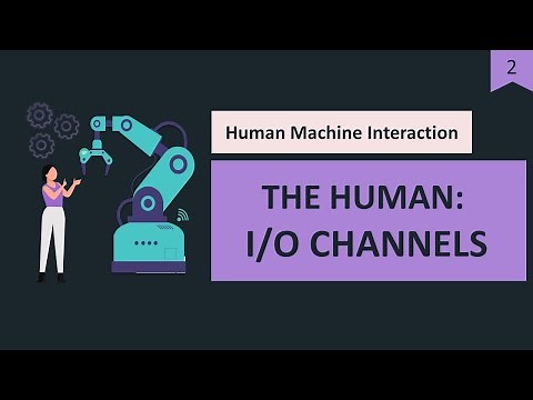 HMI #2 - The Human: Input/ Output (I/O) Channels | Human Memory | HMI | Be The Best | BTB