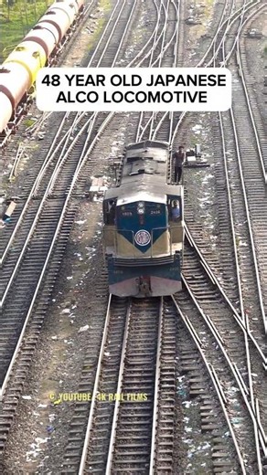 48 year old Canadian ALCO 2406 RSD 30 diesel locomotive