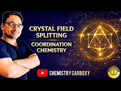 CFT :CRYSTAL FIELD THEORY || class 12 coordination chemistry