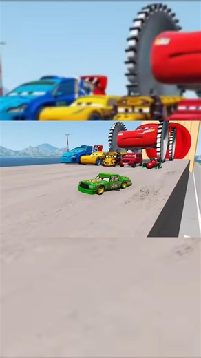 McQueen vs Impossible Challenge ⚡ #viral #mcqueen #challenge