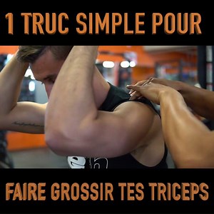 #Workout De la difficulté à prendre de la masse musculaire ou tout simplement à sentir tes triceps? Utilises cette technique toute simple pour activer davantage ton muscle en début d'entraînement pour encore plus de résultats dans tes prochains workouts. Si vous avez des questions, écrivez nous ici : https://m.me/TheProjectPhysique?ref=w645771 Votre Réussite et Rien d'Autre! #TeamProjectPhysique | Thinkifit - Hommes