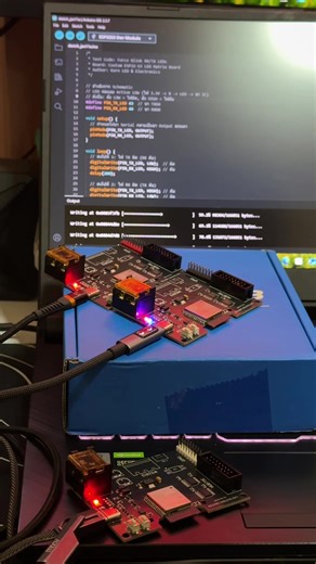 วุ่นวายมากมายเพราะ C ตัวเดียว “S3-LED MATRIX DISPLAY”🤙🏼🔥😎#electronics #เทรนวันนี้ #esp32 #esp32project #อิเล็กทรอนิกส์