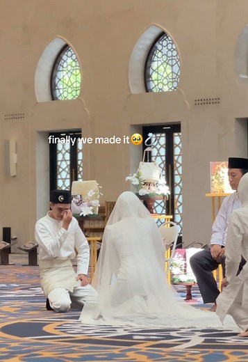 Akad Nikah Malay Wedding: final moments before 'finally we made it'