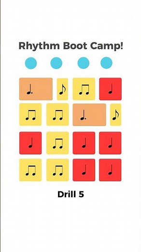 Rhythm Bootcamp Drill 5 | Dotted Quarter Note Practice