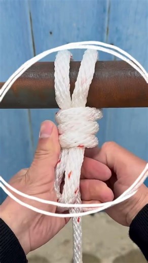 Stop scrolling. Learn this easy knot! #knot #rope