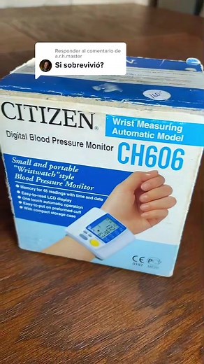 Cómo utilizar el baumanómetro digital Citizen