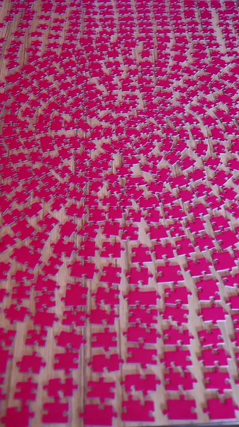 The pink crypto puzzle 💕 #puzzle #satisfying #pink #oddlysatisfying #jigsawpuzzle