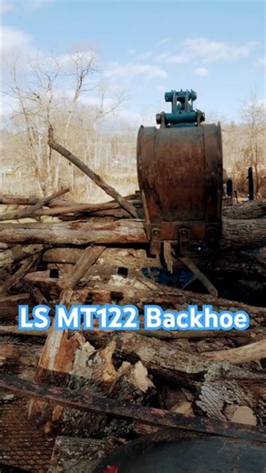 LS MT122 Backhoe Work! #upchurch #lstractor #diesel
