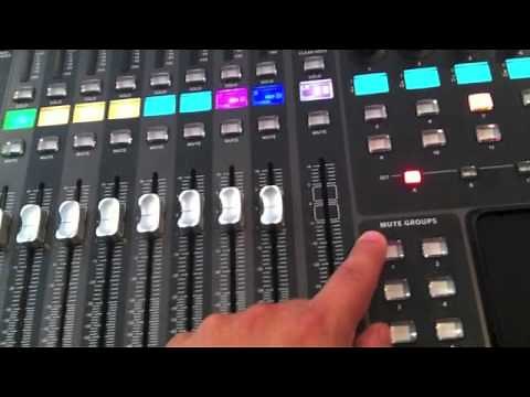 Behringer x32 Tutorial - Mute groups