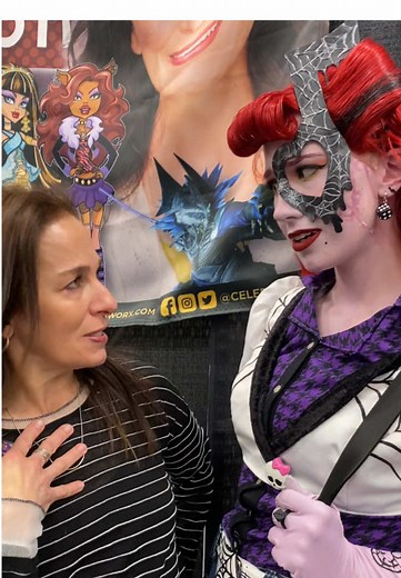 Salli Saffioti y mi intento de acento en Monster High