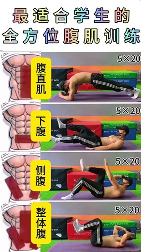 Students can easily complete this ab workout!