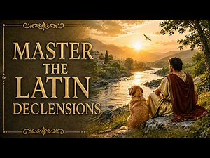Master the Latin Declensions with Stories - Flumen et Canis - The Third Declension Easy Latin Lesson