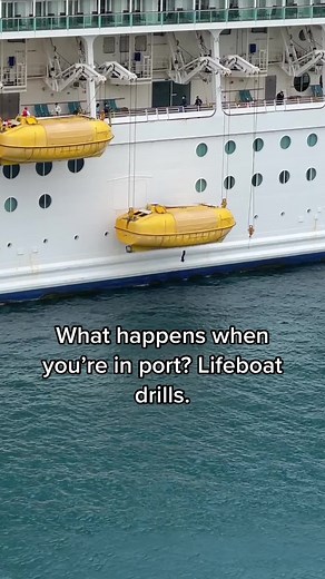 Lifeboat Drill Procedures on Cruise Ships