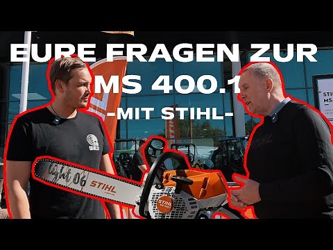 Stihl on the new MS 400.1. Is the saw a success? What's next for fuel injection?