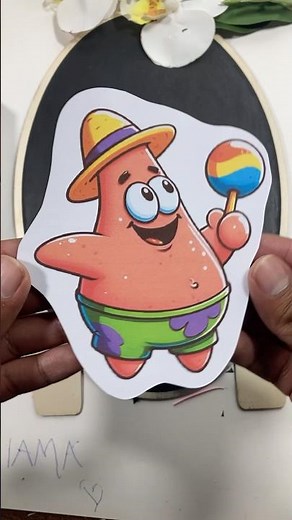 🌟 MANUALIDAD de PATRICIO ESTRELLA 🧩 | Rompecabezas de papel fácil y divertido ✂️ #Burrikiki #Niños