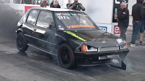 Another cool car from AM Motorsport, is their Peugeot 205, swapped with a VW PD TDi engine, putting in some low 10 second runs at Malta Drag Racing Hal Far, with a best of 10.31 at 139mph 💪💪🤙🤙 | Dragmediauk