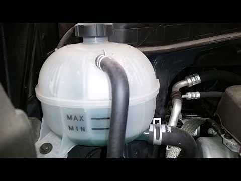 2017 To 2022 Kia Sportage SUV - How To Check Coolant Level In Overflow Bottle / Tank