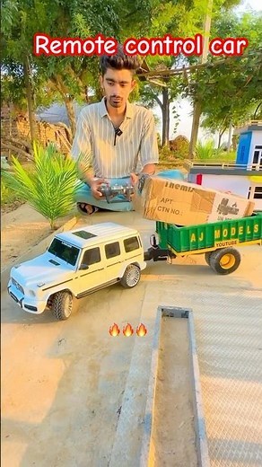 Remote control G-wagon with trolley 😱😱🔥🔥