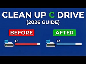 How to Clean Up C Drive in Windows 11/10 (2026 Guide)