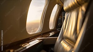 Watching the world go by from a whole new perspective documenting every moment of this private jet journey.