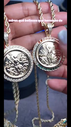 14K Gold Plated 50 Pesos Centenario Mexican Pendant Rope Chain 24