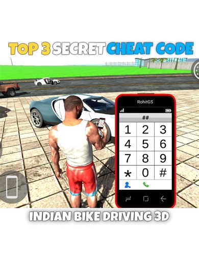 TOP 3 SECRET CHEAT CODE IN INDIAN BIKE DRIVING 3D | Indian Bike Driving 3D New Update Cheat Code