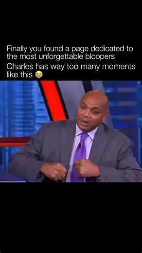 Unforgettable Bloopers on Instagram: "Charles Barkley unintentionally created a hilarious viral clip during a 2022 episode of Inside the NBA on TNT while analyzing a playoff game between the Golden State Warriors and Denver Nuggets. He was describing Nikola Jokić’s physical defense against Draymond Green, saying Draymond would brace while Jokić went “banging and banging and banging.” Barkley continued: “When a guy’s banging you, you don’t—you spin off of him. That was the worst defenders to play