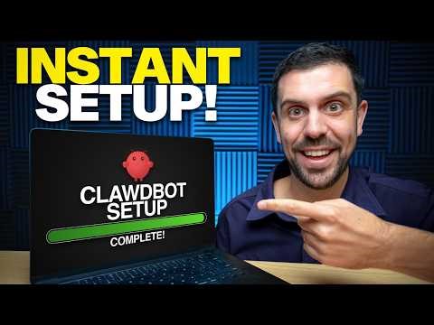 The EASIEST & FASTEST Way To Setup Clawdbot (No Mac Mini Needed)