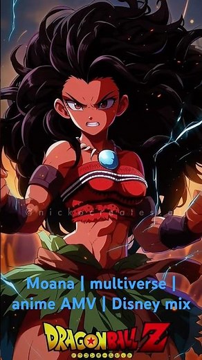 Moana | multiverse | anime AMV | Disney mix