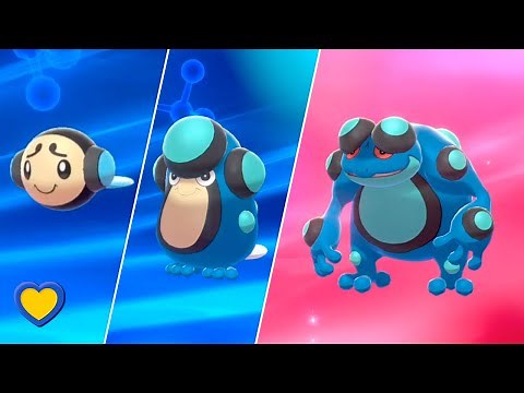 HOW TO Evolve Tympole into Seismitoad in Pokémon Sword and Shield