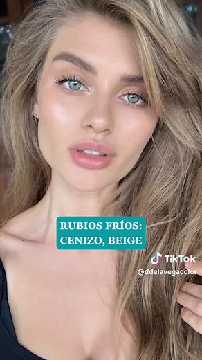 Guía de colores para cabello en piel blanca