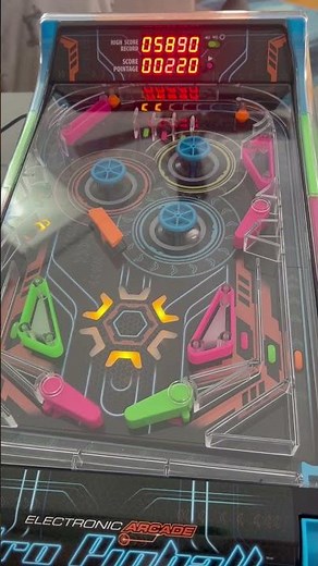 Ambassador Electronic Arcade Pro Pinball Tabletop Demonstration