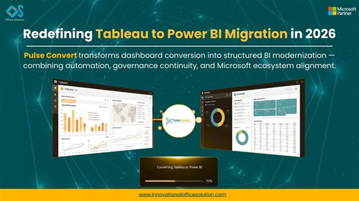 Pulse Convert Enables FMCG Enterprise to Migrate 5,000 Dashboards from Tableau to Power BI in 3 Months with 88% Accuracy