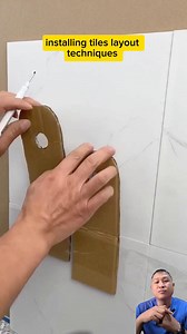 264K views · 1.5K reactions | Installing tiles layout techniques #tilesetter #tiles #ideas | Huang Bou Creations | Facebook