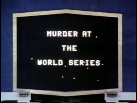Murder At The World Series (1977 TV Movie) Lynda Day George, Murray Hamilton, Bruce Boxleitner