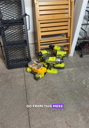 Power tool organizer #tooltok #garageorganization #TikTokShopHolidayHaul #NewArrivalsSurge