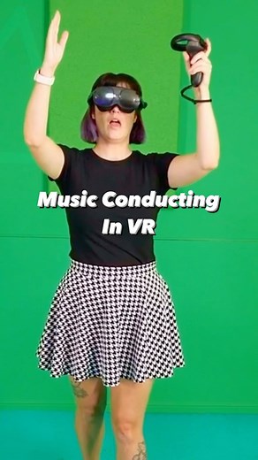 12K views · 1K reactions | Had way too much fun playing Maestro VR on the HTC Vive XR Elite. Who knew music conducting could be so fun. #vr #gaming #musician #tech | Naysy | Facebook